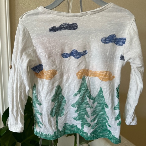 Adorable ZARA Camp Shirt - Picture 3 of 4
